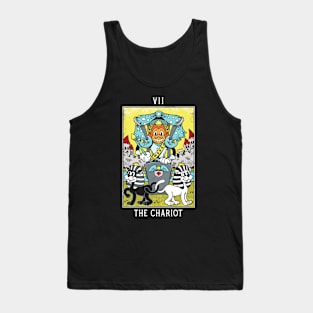 Chariot - Mystical Medleys - Vintage Rubber Hose Cartoon Tarot Tank Top